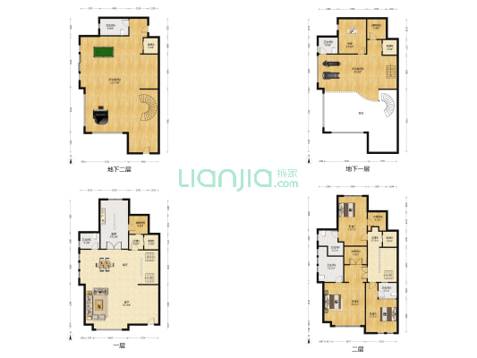 宝华源墅 6室1厅6卫 417平方