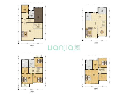观棠 5室1厅5卫 360平方