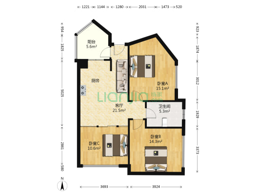 当代国际花园一期房源|户型图|小区车位|交通地址详情分析!