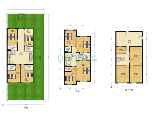 香堤庭院 8室1厅8卫 300平方
