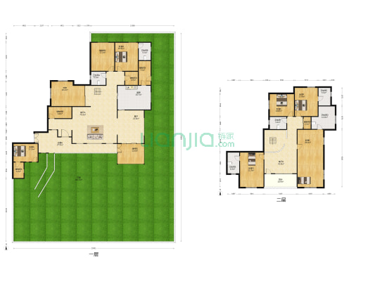 江枫园 7室3厅6卫 494平方