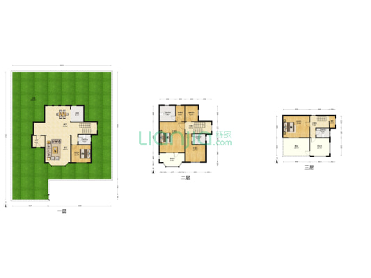 团泊湖庭院 4室2厅4卫 234平方