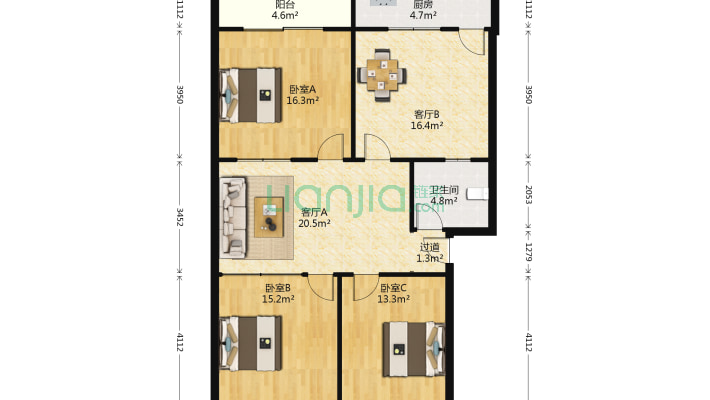 体委沿街楼宿舍二手房实景图