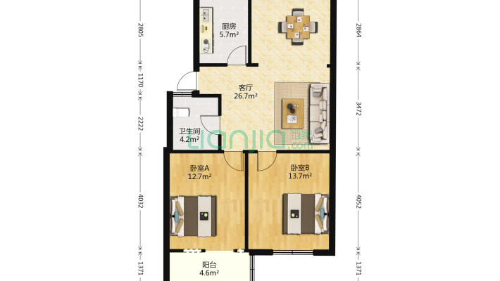 沿山路198号二手房实景图