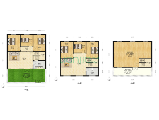 道北八巷 6室2厅1卫 183平方