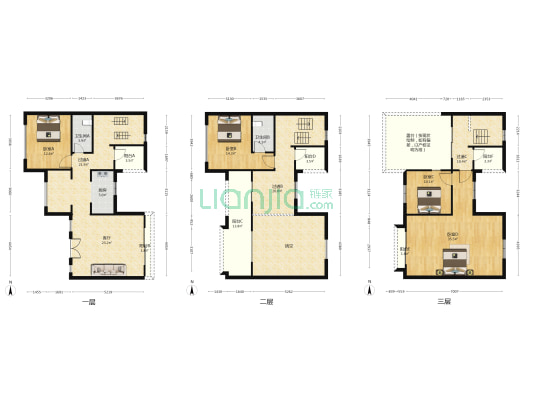 新江与城天琅 4室1厅2卫 303平方