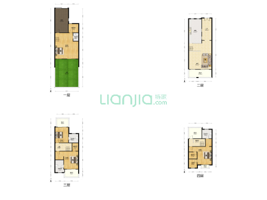 三利麓山城阅庐 4室1厅4卫 291平方