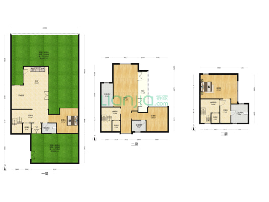 大丽和和中心 4室1厅4卫 241平方