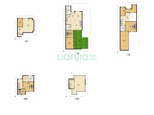 我家公坊二期 4室2厅3卫 198平方
