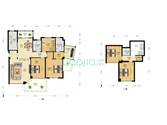 国贸金门湾大德沙 5室2厅3卫 138平方