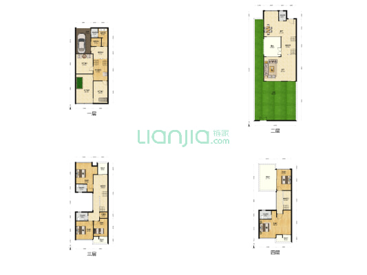 柏丽华庭 6室2厅5卫 340平方