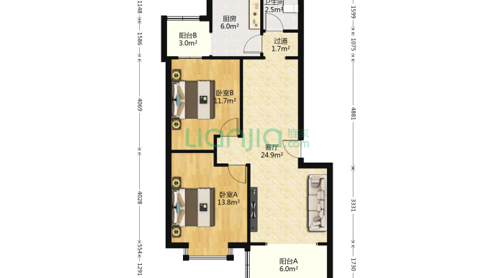 馨康花园二手房实景图