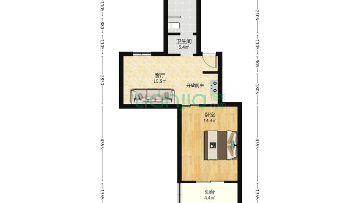 平海路小区二手房实景图