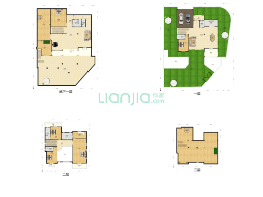 通宇林景象山墅院 7室2厅7卫 581平方