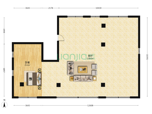 上池村 1室1厅0卫 180平方