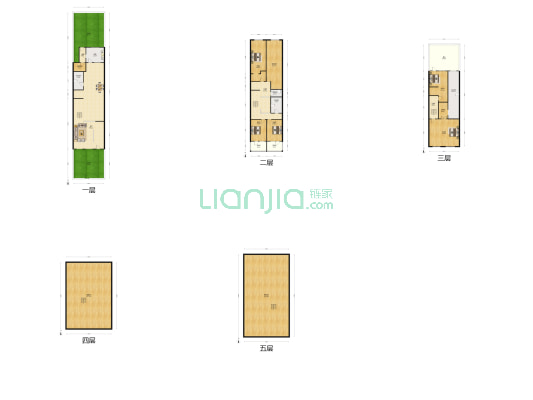 城市别墅 5室1厅4卫 308平方