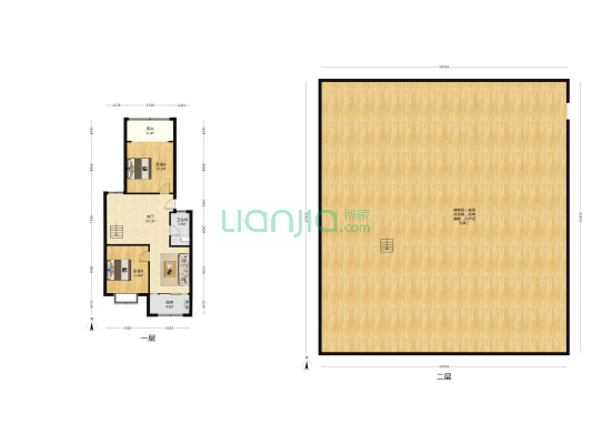 中京花园 2室1厅1卫 92平方