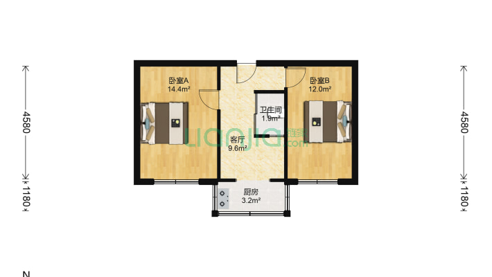 海关家属楼二手房实景图