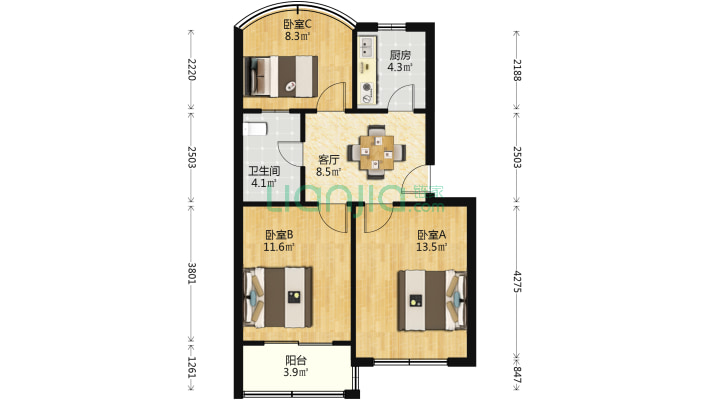 凌兆新村(三林路709弄)二手房实景图