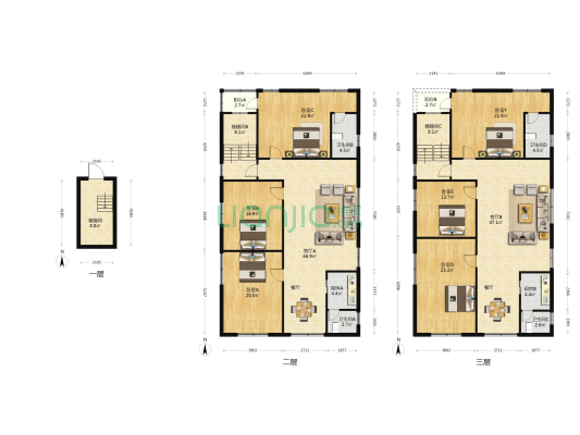 中山市坦洲镇合胜村花稔围 6室2厅4卫 420平方