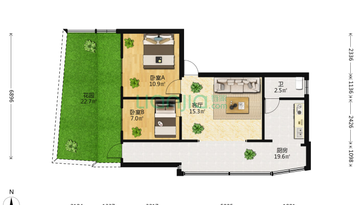 北门街25号二手房实景图