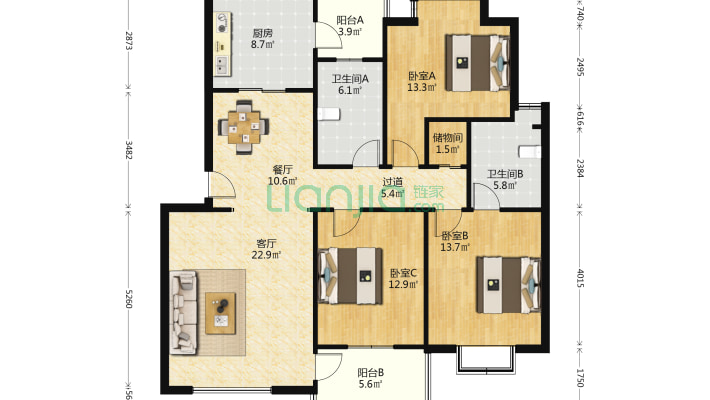 馨佳苑二手房实景图