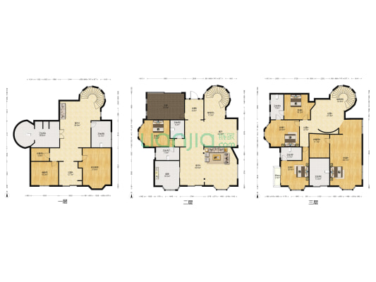 云湖御墅 6室3厅7卫 795平方