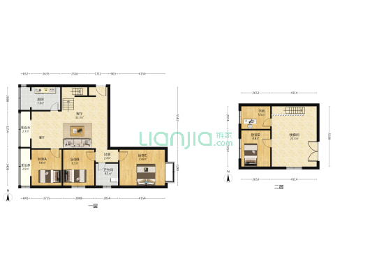 常州街106号 5室1厅1卫 143平方