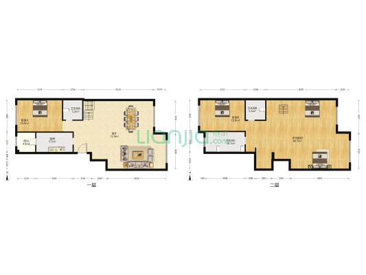 保利天汇 3室1厅3卫 145平方