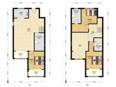 鸿坤理想尔湾 3室1厅 南 北-涿州鸿坤理想尔湾户型图
