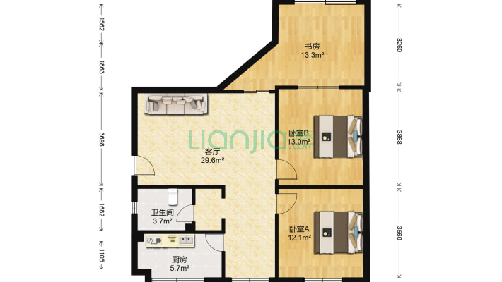 岷山馨苑二手房实景图