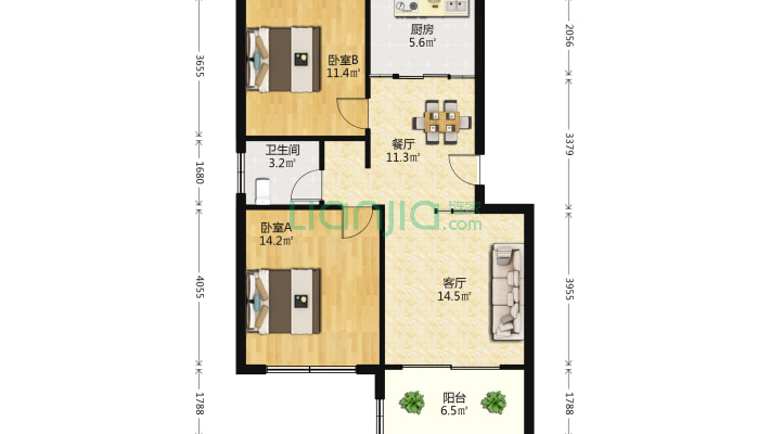 明洲园二手房实景图