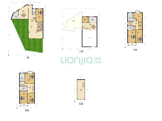 爱涛漪水园清漪苑 7室3厅5卫 229平方