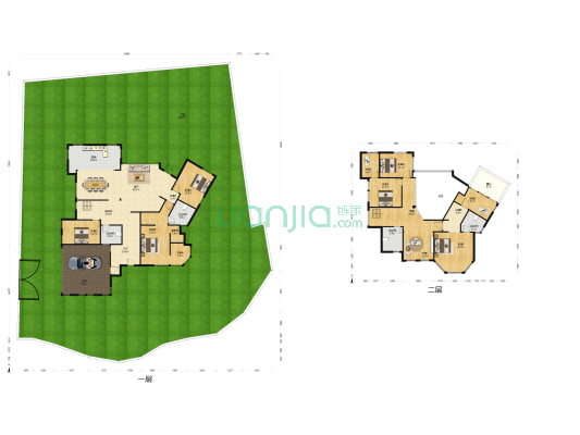 湖边的庄园 10室1厅4卫 355平方