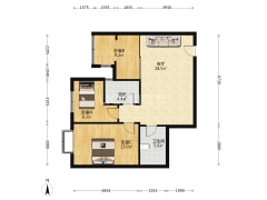 70年产权，低楼层上下方便，生活方便。-涿州汇元新天地户型图