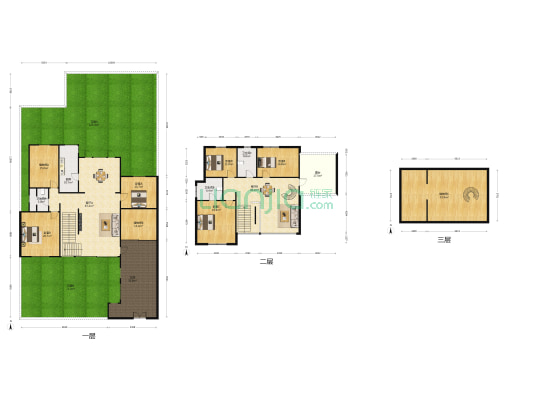 瑞丽苑 5室2厅3卫 259平方