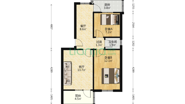 烈士山东路12号二手房实景图