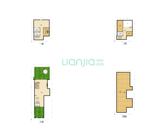 江山御景 4室2厅3卫 260平方