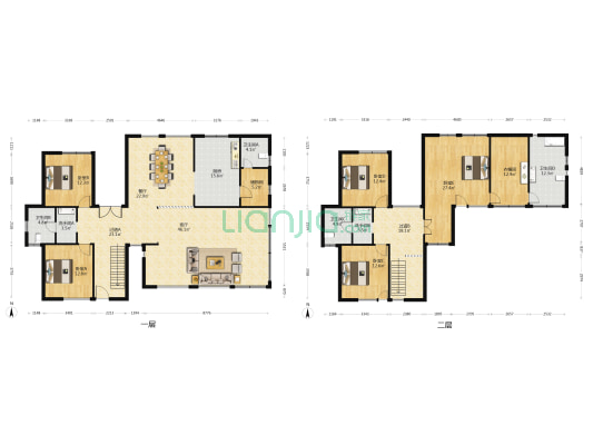 魏玛原墅(别墅) 5室2厅6卫 303平方