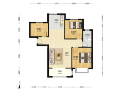 房本满二 视野开阔 总价低 业主靠谱-涿州香邑溪谷户型图