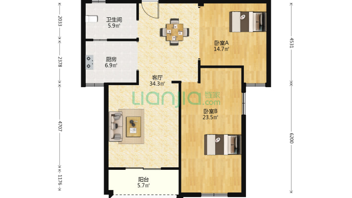 新工大厦二手房实景图