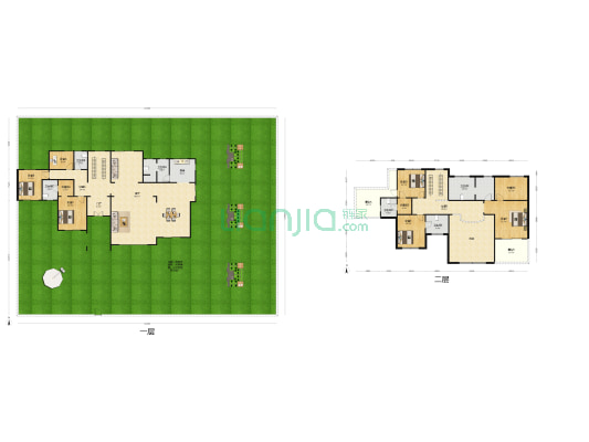 大吉公元 6室1厅6卫 334平方