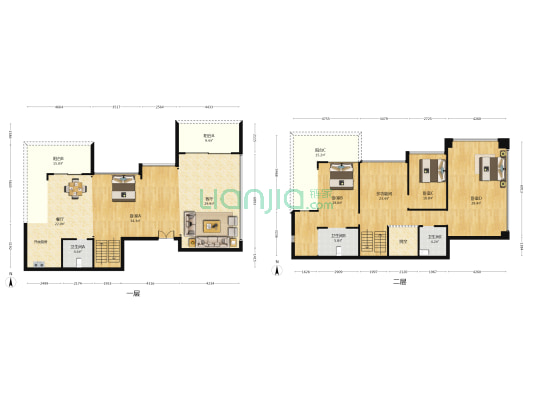 金房云庐 5室2厅3卫 182平方