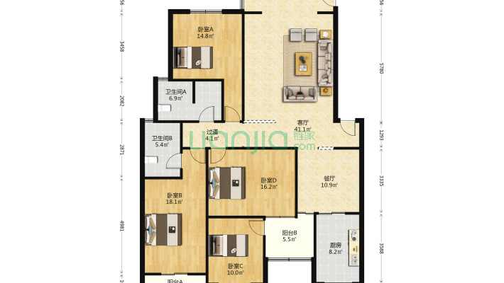 棠湖东路一段70号二手房实景图