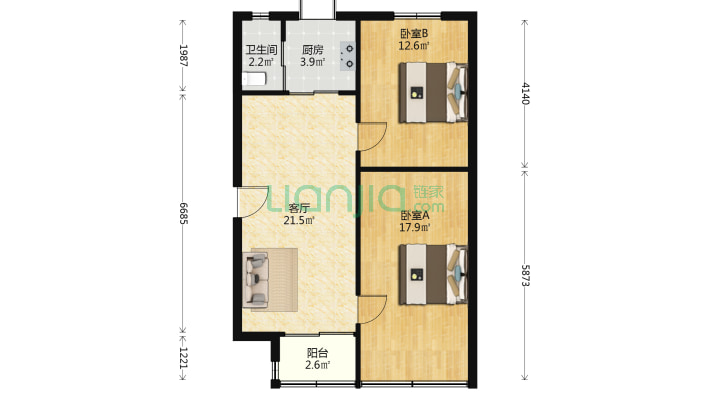 四清里社区二手房实景图