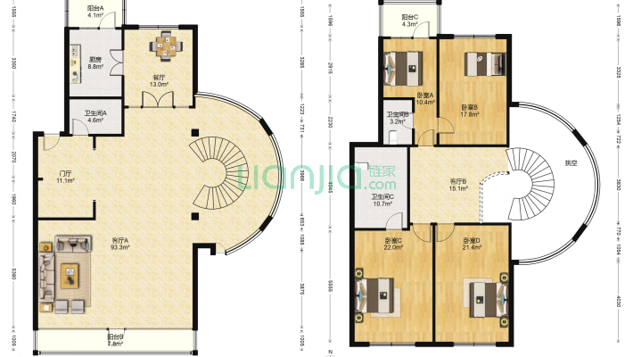 湘江公寓二手房实景图