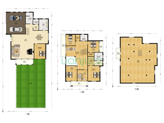 太湖金色水岸 6室1厅4卫 353平方