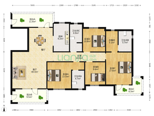 武汉联投广场房价怎么样联投广场房源户型图小区车位交通地址详情分析