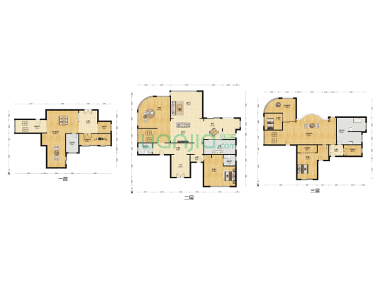 金地格林世界(安布瓦湖) 8室3厅4卫 492平方
