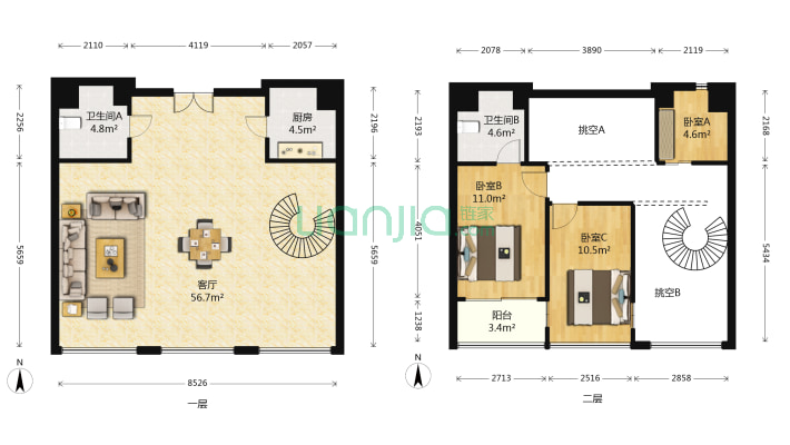 西瑞大厦二手房实景图